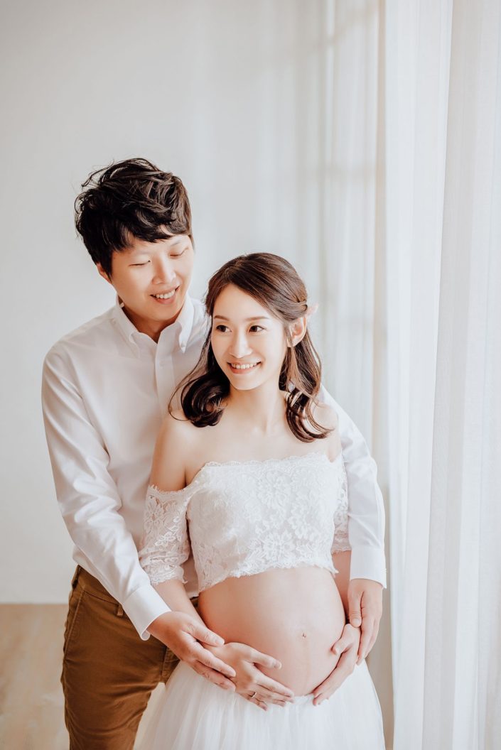 孕婦寫真-麥克雷雙攝影-台北-自然風格-窗光
