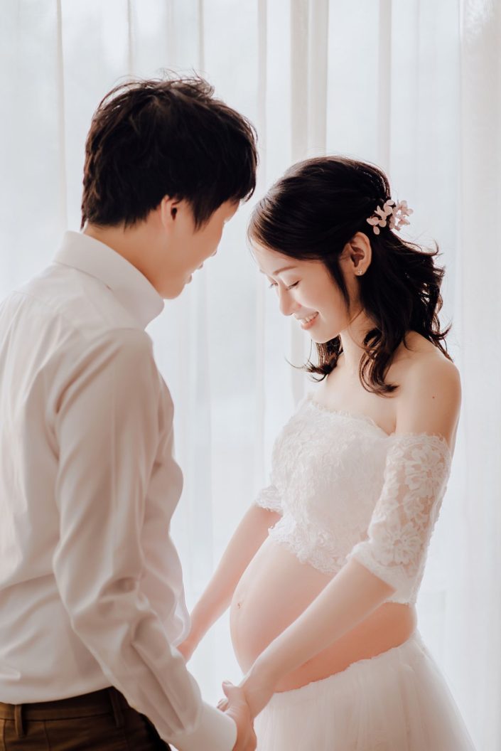 孕婦寫真-麥克雷雙攝影-台北-自然風格-窗光