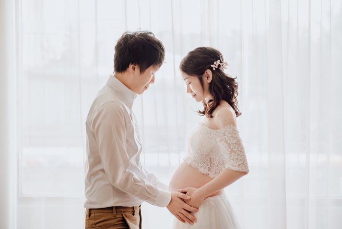 孕婦寫真-麥克雷雙攝影-台北-自然風格-窗光