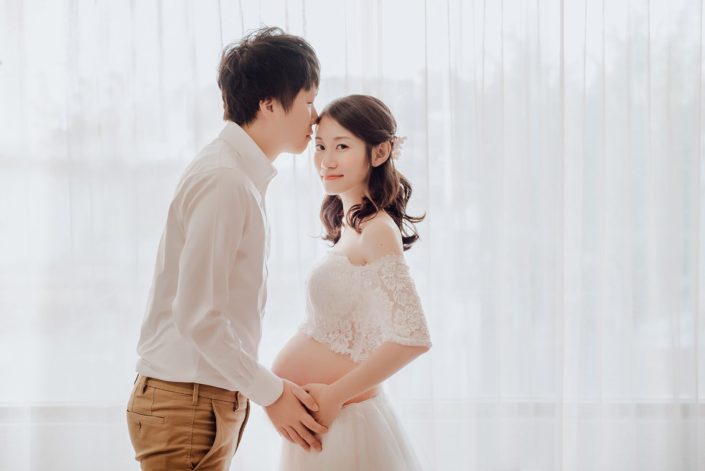 孕婦寫真-麥克雷雙攝影-台北-自然風格-窗光