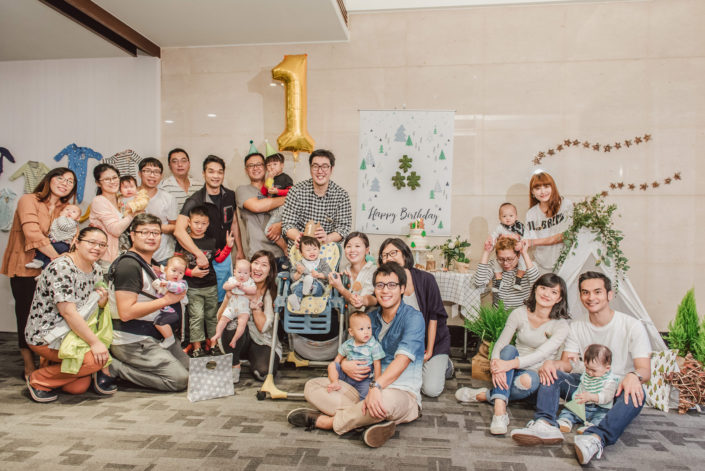 抓周慶生活動.寶寶的週歲派對