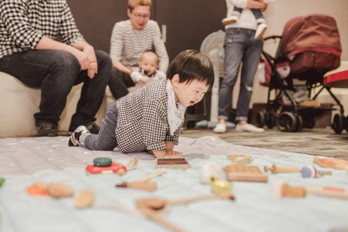 抓周慶生活動.寶寶的週歲派對