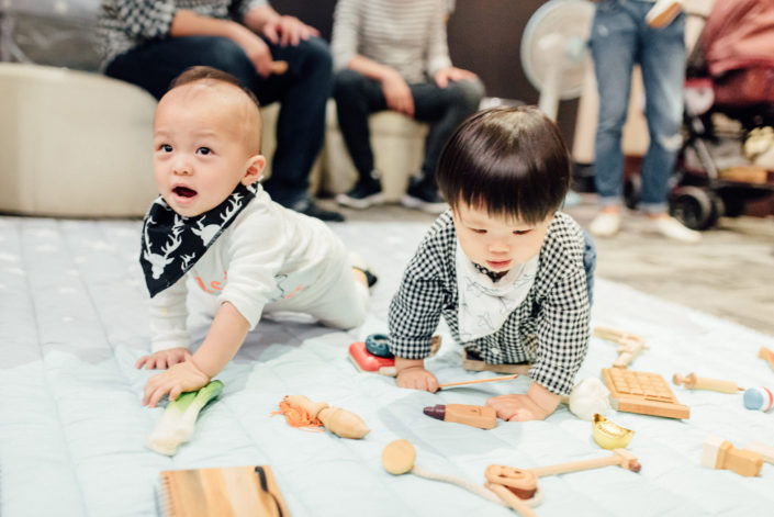 抓周慶生活動.寶寶的週歲派對