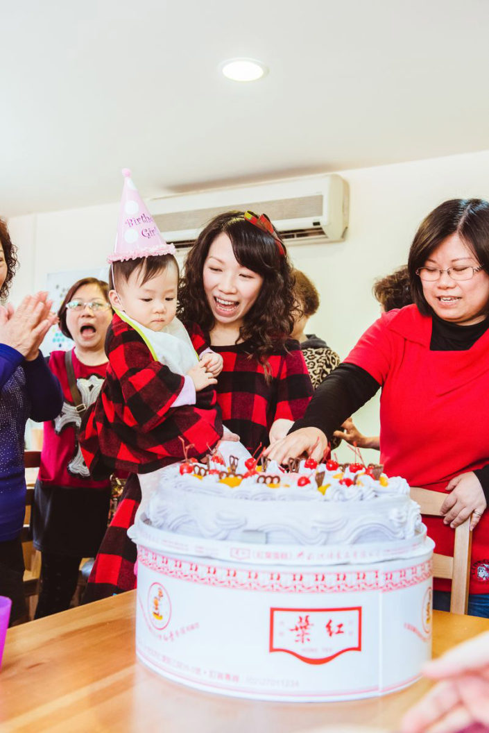 寶寶週歲派對在大樹先生的家