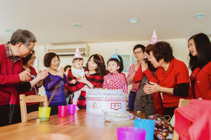 寶寶週歲派對在大樹先生的家