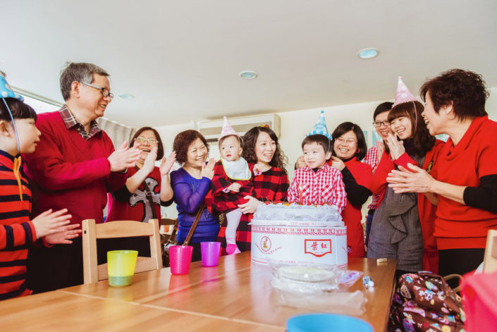 寶寶週歲派對在大樹先生的家