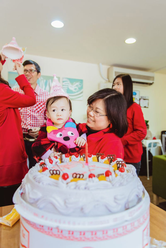 週歲生日會攝影紀錄在大樹先生的家
