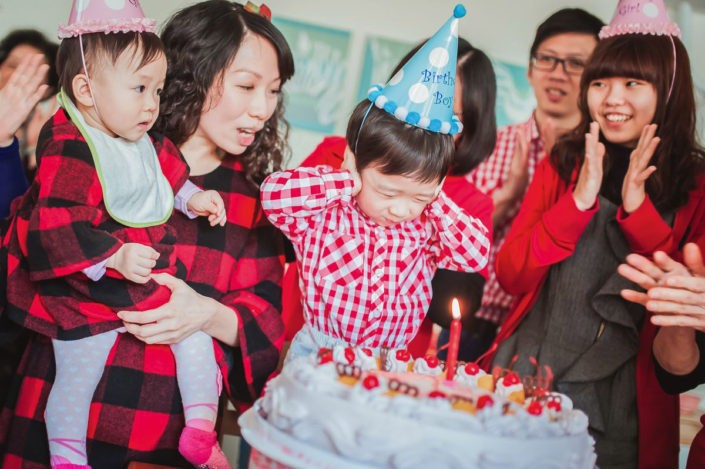寶寶週歲派對在大樹先生的家