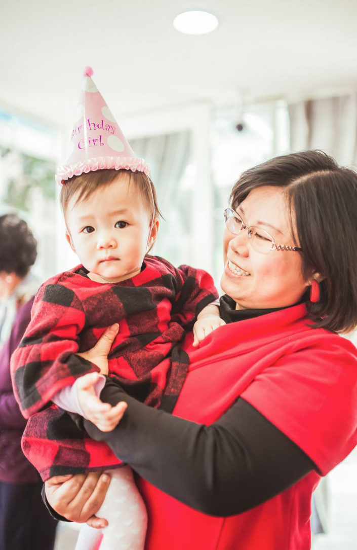 寶寶週歲派對在大樹先生的家