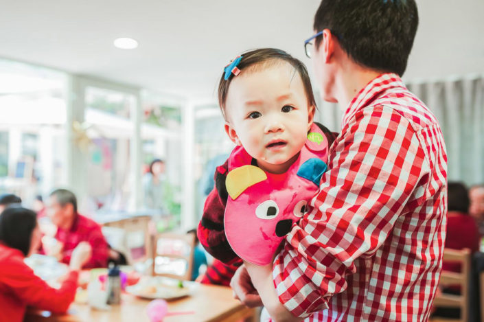 週歲生日會攝影紀錄在大樹先生的家