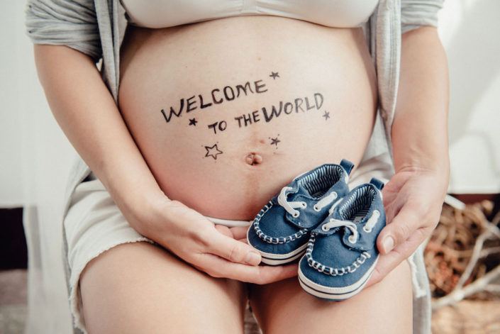 台北推薦自然清新的孕婦寫真窗光