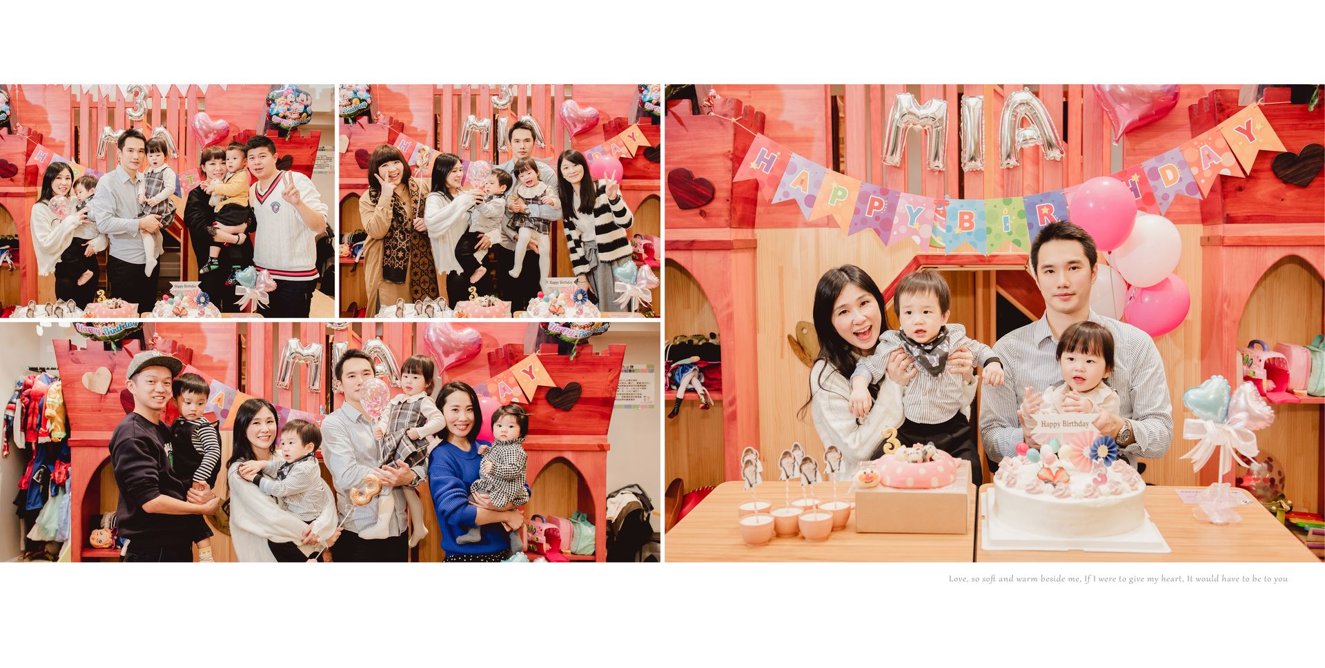 週歲派對｜全家福｜蜜蜜FAMILY｜麥克雷雙攝影